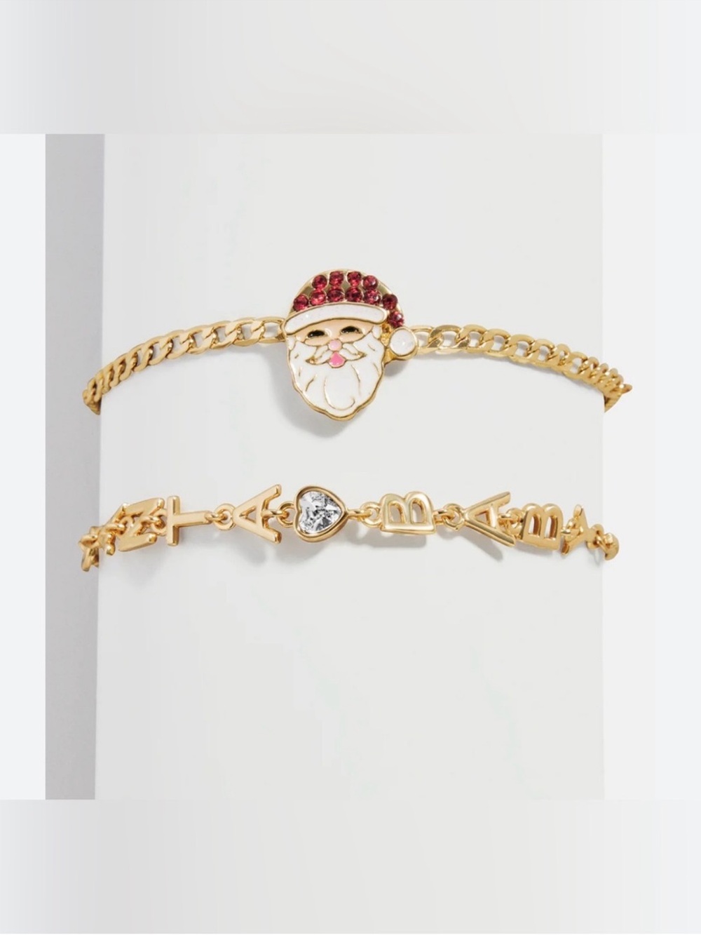 SUGARFIX By Baublebar Santa Baby Christmas Bracelet Set